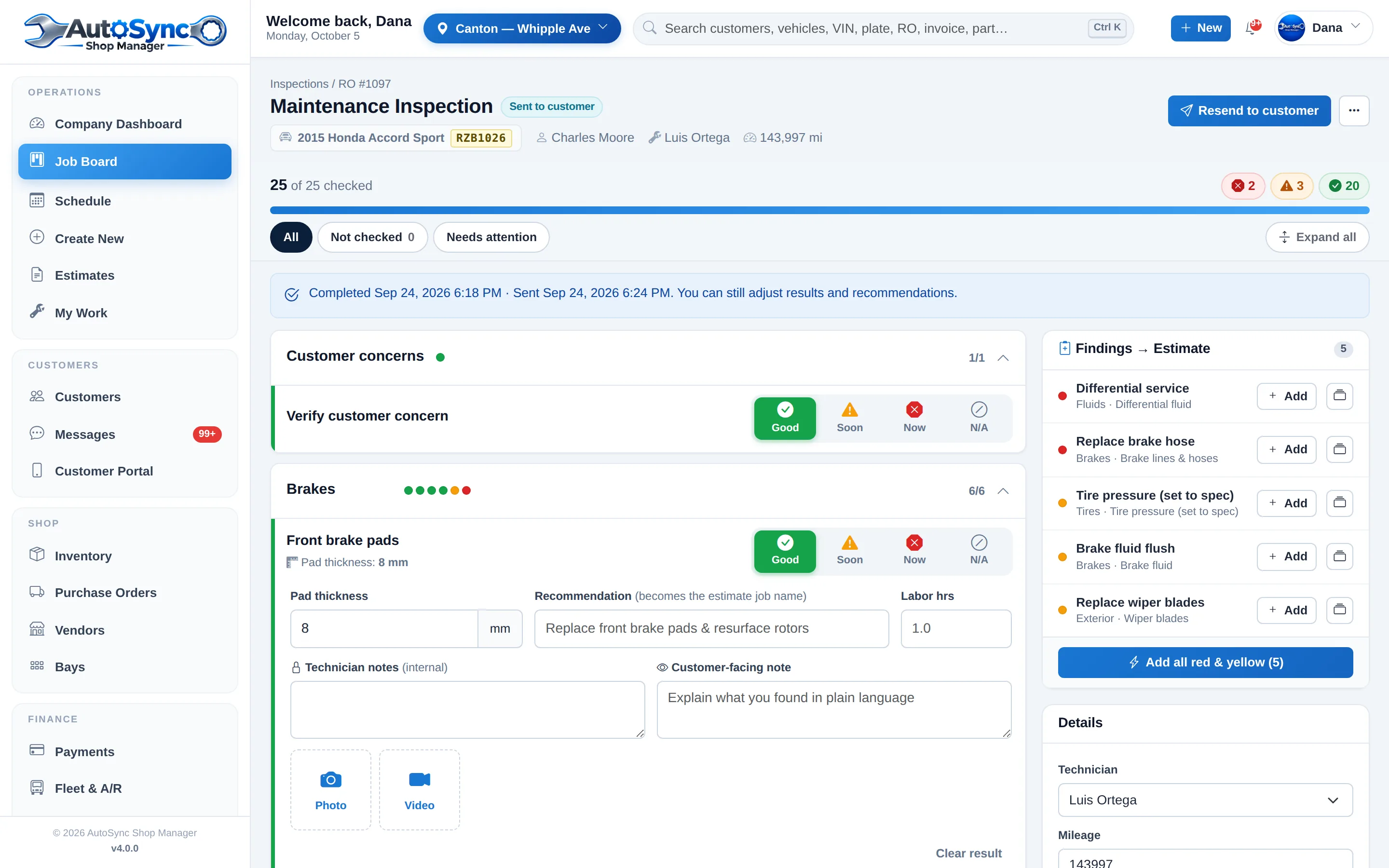 From finding to approved, in minutes