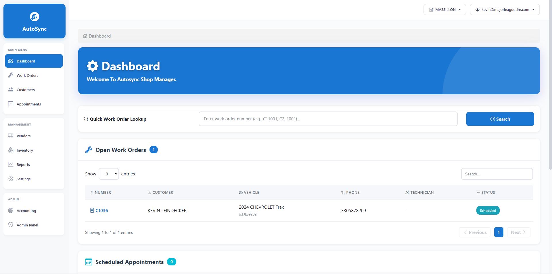 Dashboard Overview