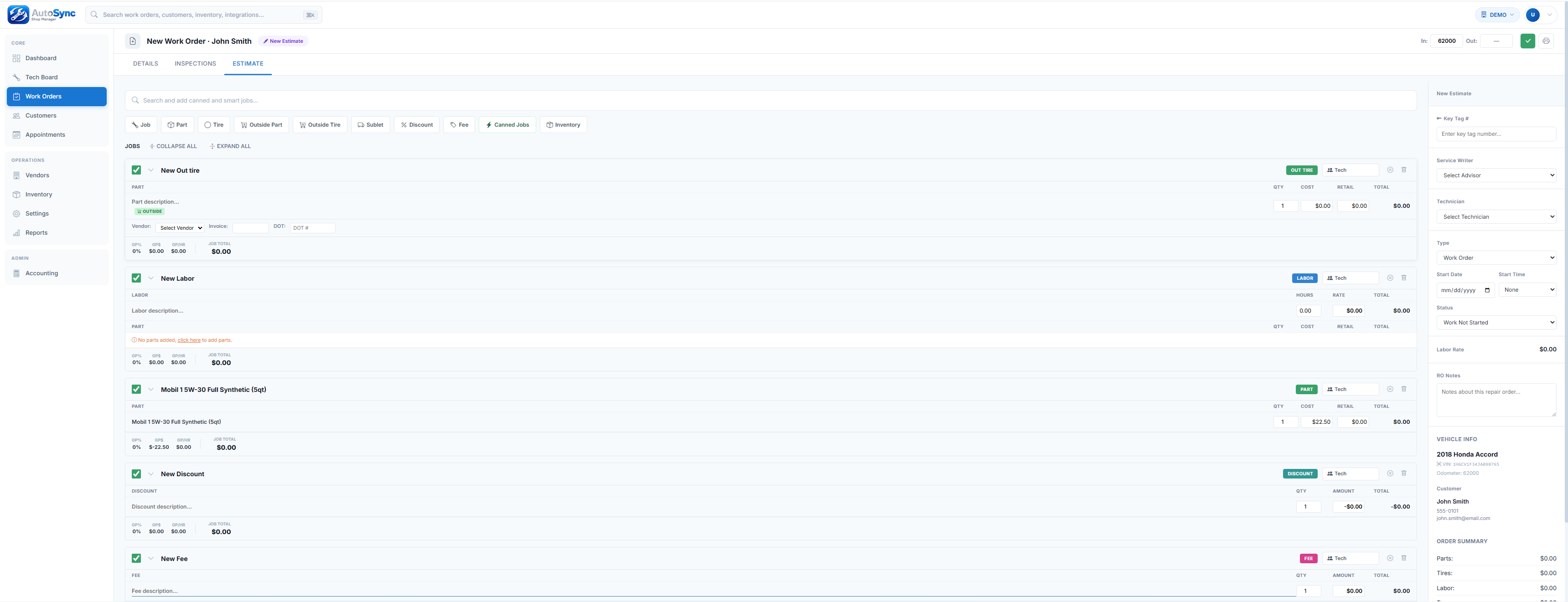 Work Order Management